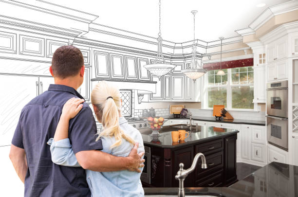 Professional Open Concept Kitchen technician working in Bedford, OH